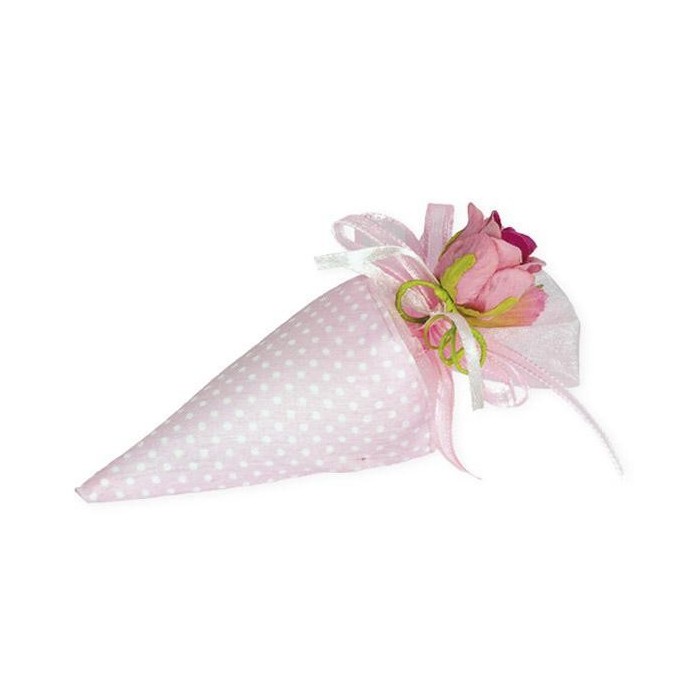 CONO POIS CON TIRANTI ROSA